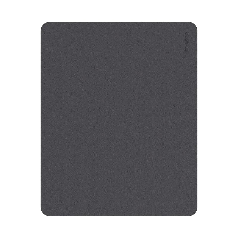 Mouse Pad Baseus Simple Color – Couro PU, Antiderrapante e Resistente à Água (26x21cm)