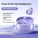 Fones de Ouvido Ugreen HiTune S3 TWS Bluetooth 5.3 – Som HiFi Estéreo, Redução de Ruído, Design com Gancho de Orelha