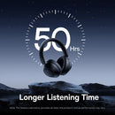 Fones de Ouvido Baseus Bass 30 Max Bluetooth 5.3 – Headset Over-Ear, Graves Potentes, Diafragma 40mm, 50h de Bateria