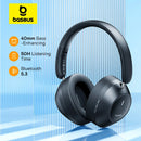 Fones de Ouvido Baseus Bass 30 Max Bluetooth 5.3 – Headset Over-Ear, Graves Potentes, Diafragma 40mm, 50h de Bateria