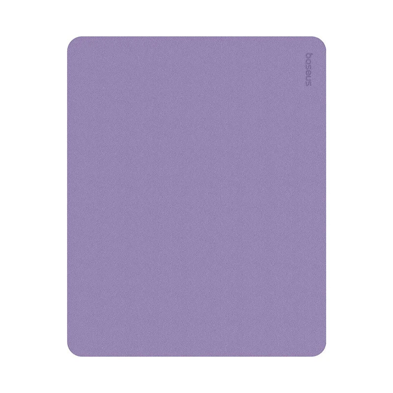 Mouse Pad Baseus Simple Color – Couro PU, Antiderrapante e Resistente à Água (26x21cm)