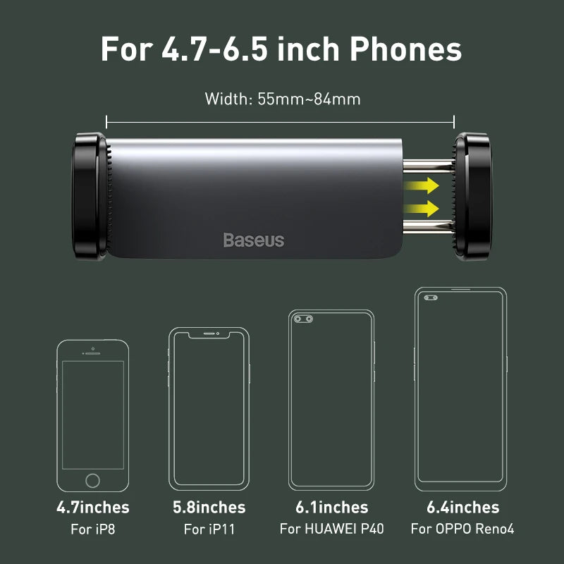 Suporte Veicular Baseus – Suporte Universal para Celular no Saída de Ar do Carro