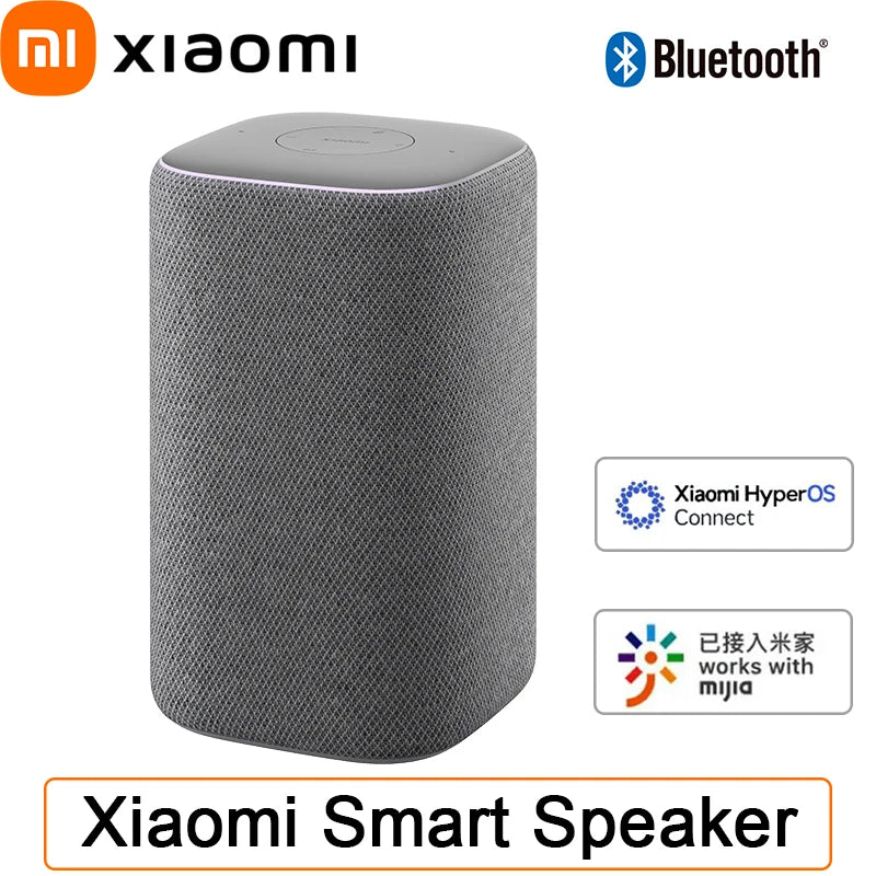 Xiaomi Caixa de som Inteligente – Bluetooth 5.3 com Inteligência Artificial XiaoAI e Controle por Voz