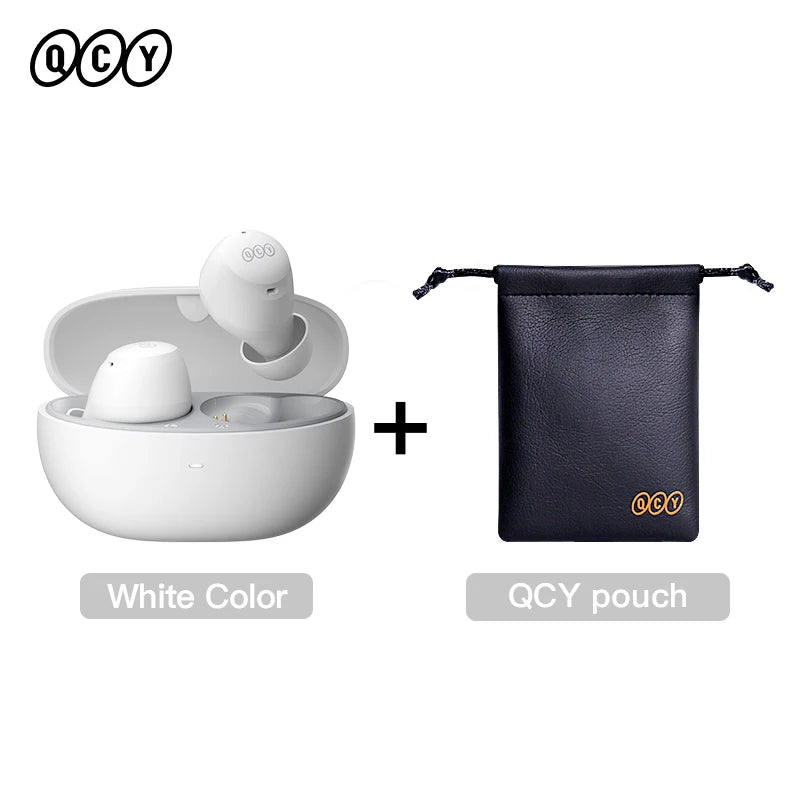 QCY HT07 – Fones Bluetooth 5.2 com Cancelamento Ativo de Ruído 40dB e 32h de Bateria