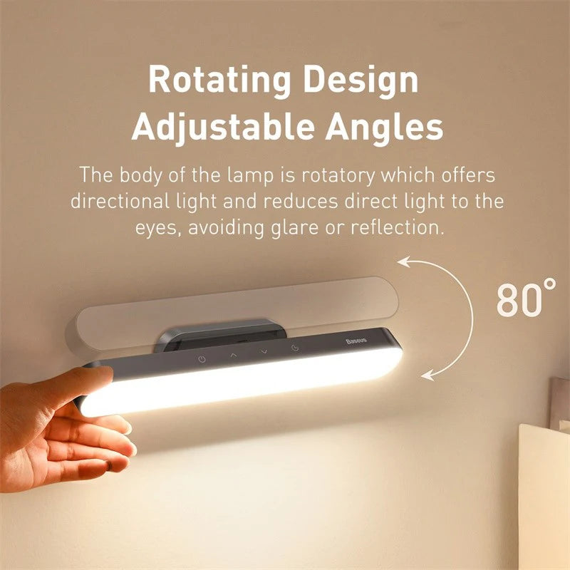 Luminária Magnética Baseus – LED Portátil, Recarregável e com Ajuste de Intensidade