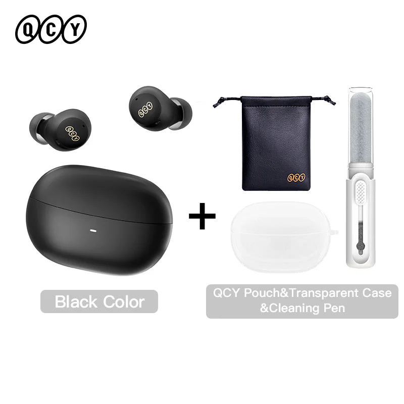 QCY HT07 – Fones Bluetooth 5.2 com Cancelamento Ativo de Ruído 40dB e 32h de Bateria