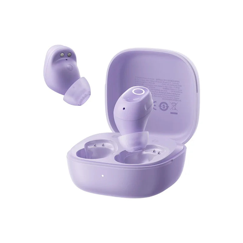 Baseus Bass BD1 – Fones de Ouvido Bluetooth 5.4 com 38h de Bateria e IP55 à Prova d’Água