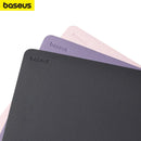 Mouse Pad Baseus Simple Color – Couro PU, Antiderrapante e Resistente à Água (26x21cm)