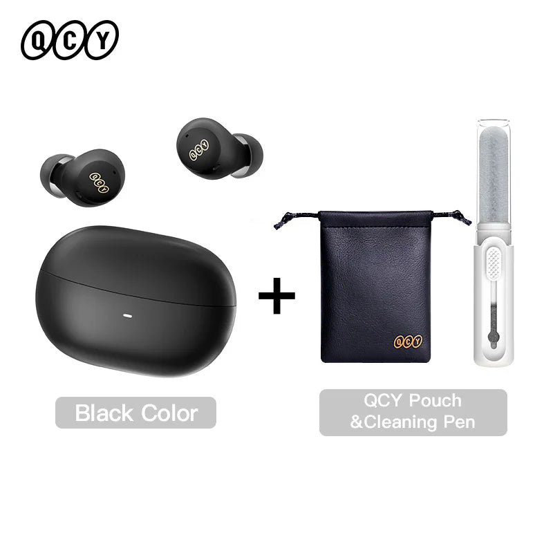 QCY HT07 – Fones Bluetooth 5.2 com Cancelamento Ativo de Ruído 40dB e 32h de Bateria