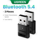 UGREEN Adaptador USB Bluetooth 5.4 – Conecte Teclados, Mouses e Caixas de Som sem Fio ao PC