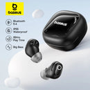 Baseus Bass BD1 – Fones de Ouvido Bluetooth 5.4 com 38h de Bateria e IP55 à Prova d’Água