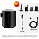 Mini Bomba de Ar Elétrica Portátil – Enche e Esvazia Colchões, Boias e Itens de Camping